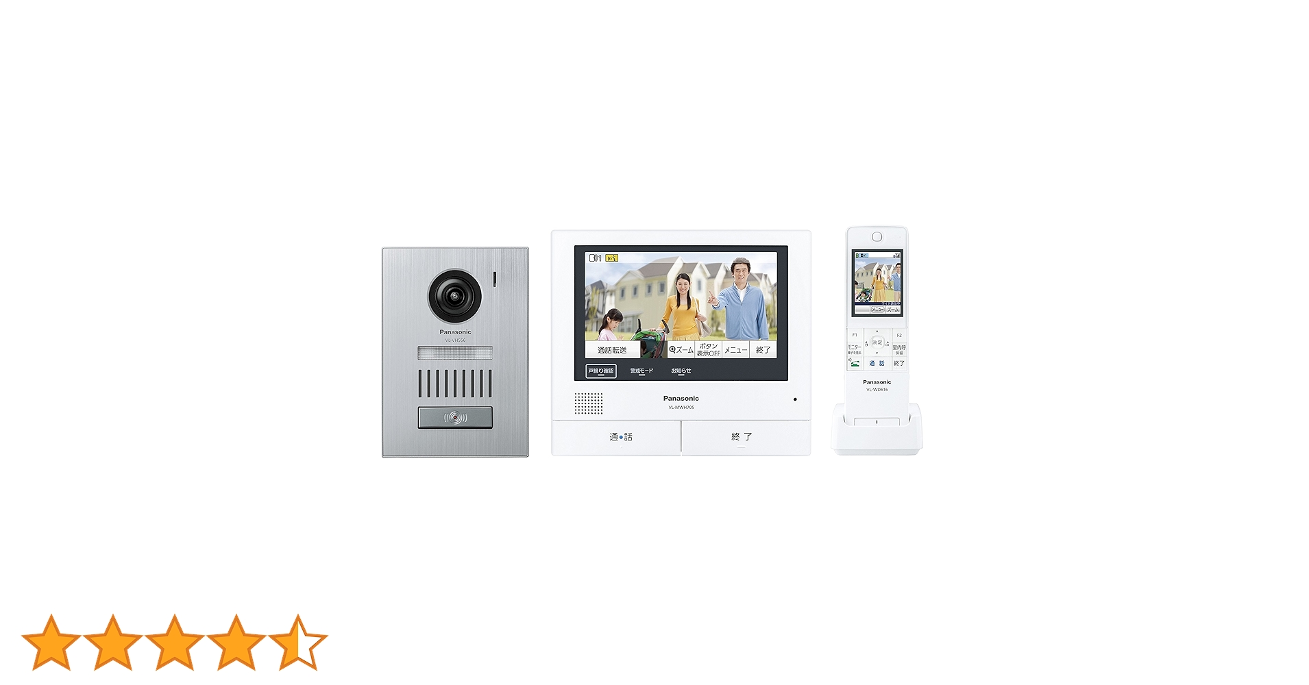 Panasonic - ワイヤレスモニター付テレビドアホン VL SWH705KS パナソニック(Panasonic) ワイヤレスモニター付テレビドアホン